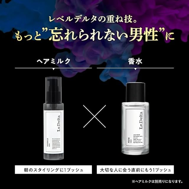 レベルデルタ(LvDelta) メンズ香水 ムスク ベルガモット オード