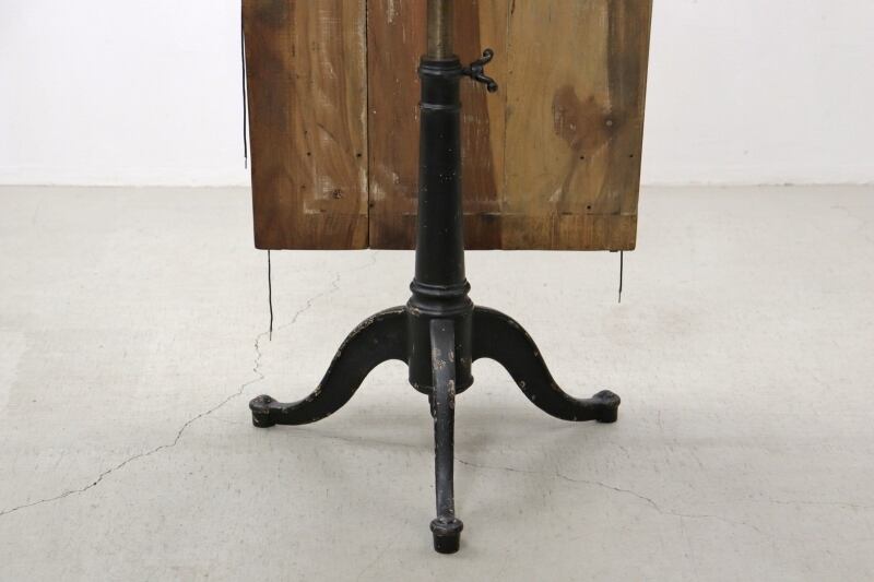 アイアン 無垢材 マガジンスタンド メニュー立て 看板 ヴィンテージ 店舗什器 アイアン 無垢材 マガジンスタンド メニュー立て 看板