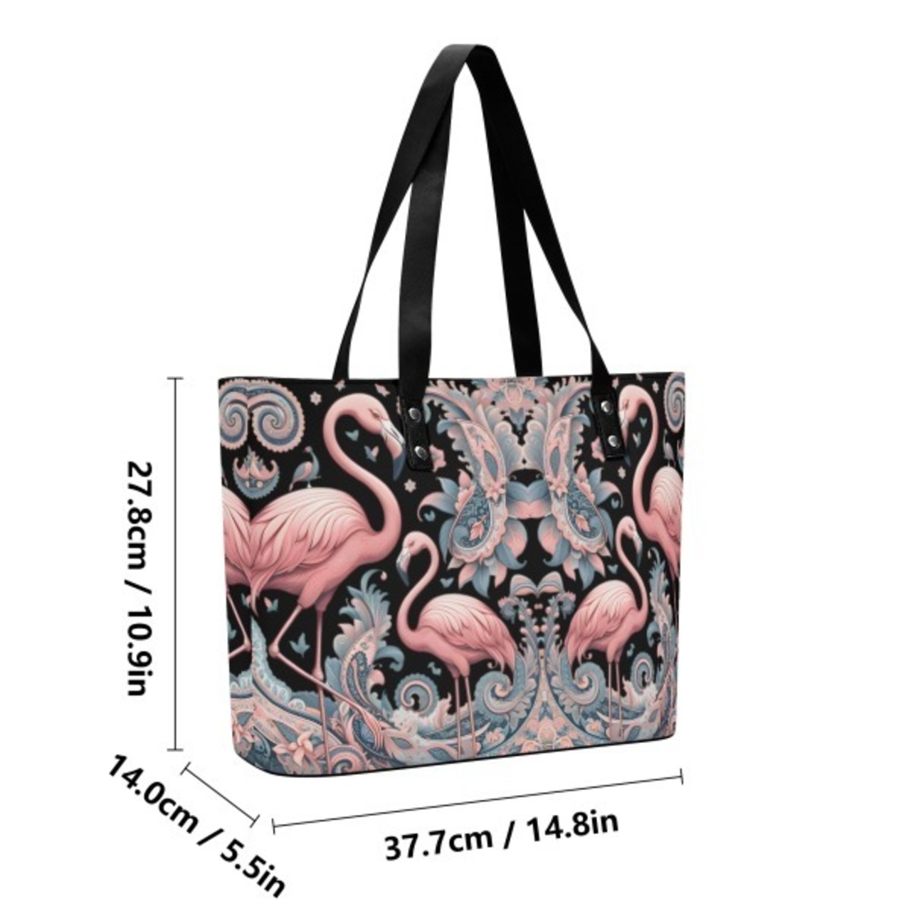 Women's PU Leather Handbag Paisley 4542