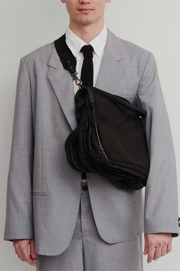 DIGAWEL / Hunting bag (garment dye) (BLACK) | THE MODERN AGE