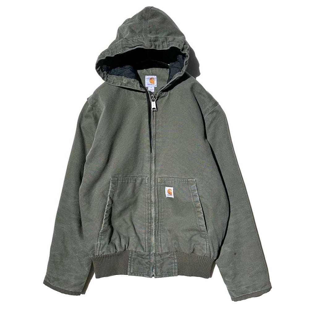 Carhartt] Vintage Active Jacket Duck Fabric Full Zip Parka [2019s
