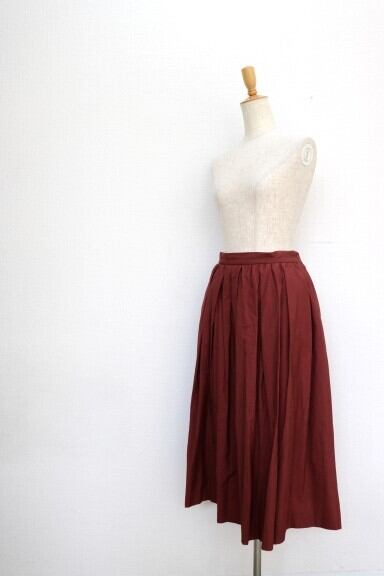 YAECA CANVAS DESIGN | Gather Skirt | F・O・B STORE YAECA CANVAS DESIGN | Gather Skirt | F・O・B STORE
