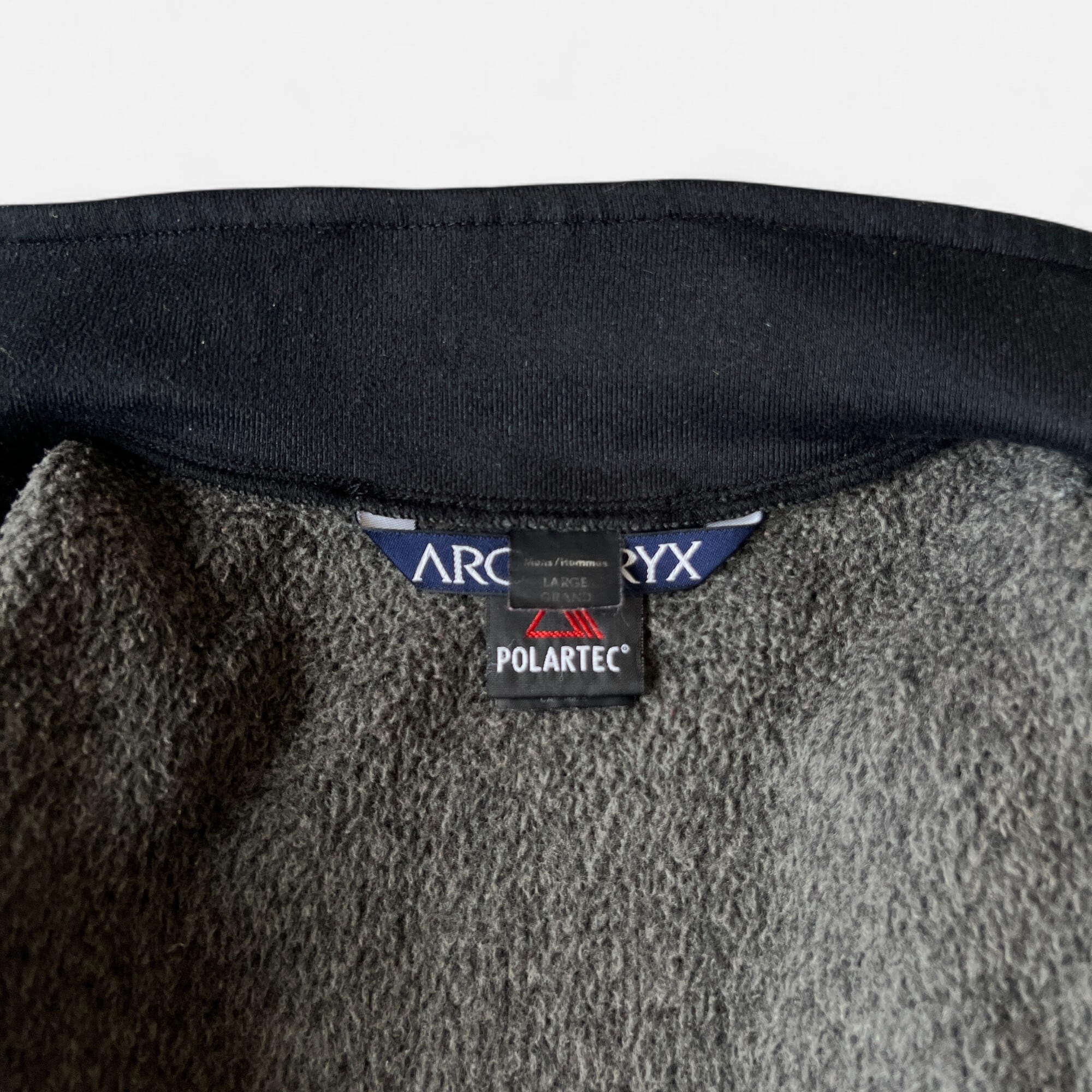00s Arc'teryx Delta RS Polartec Fleece Jacket Dark Grey L