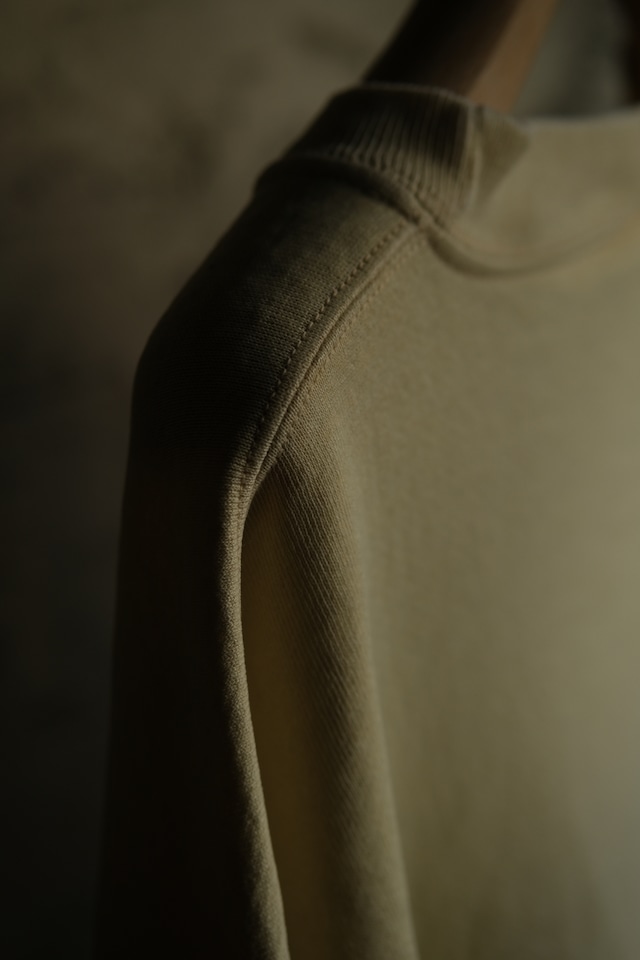 Utah/90's "RUSSELL" sweat/pale lemon