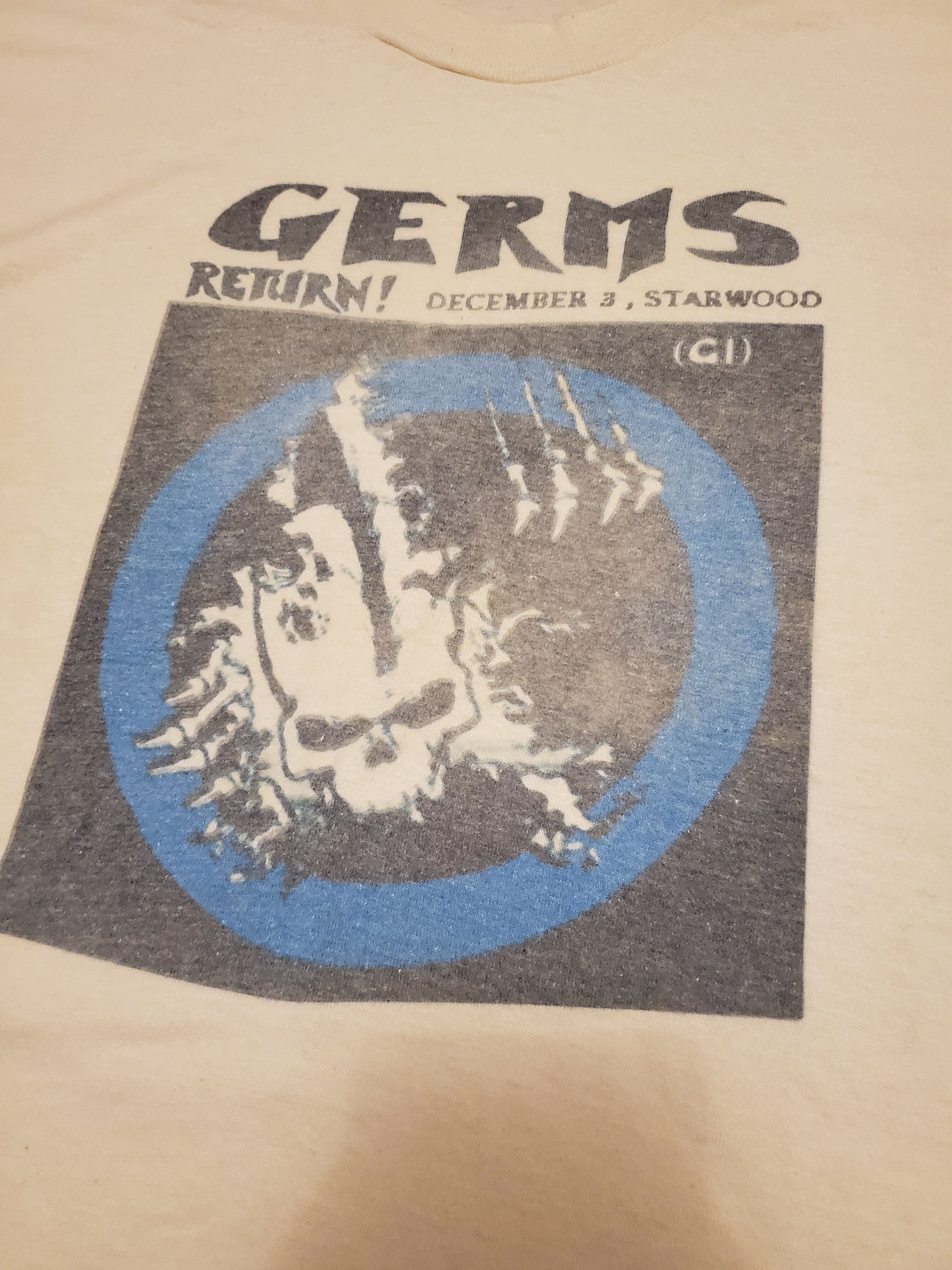 70s80s The Germs Vintage T-Shirt | anonymity vintage
