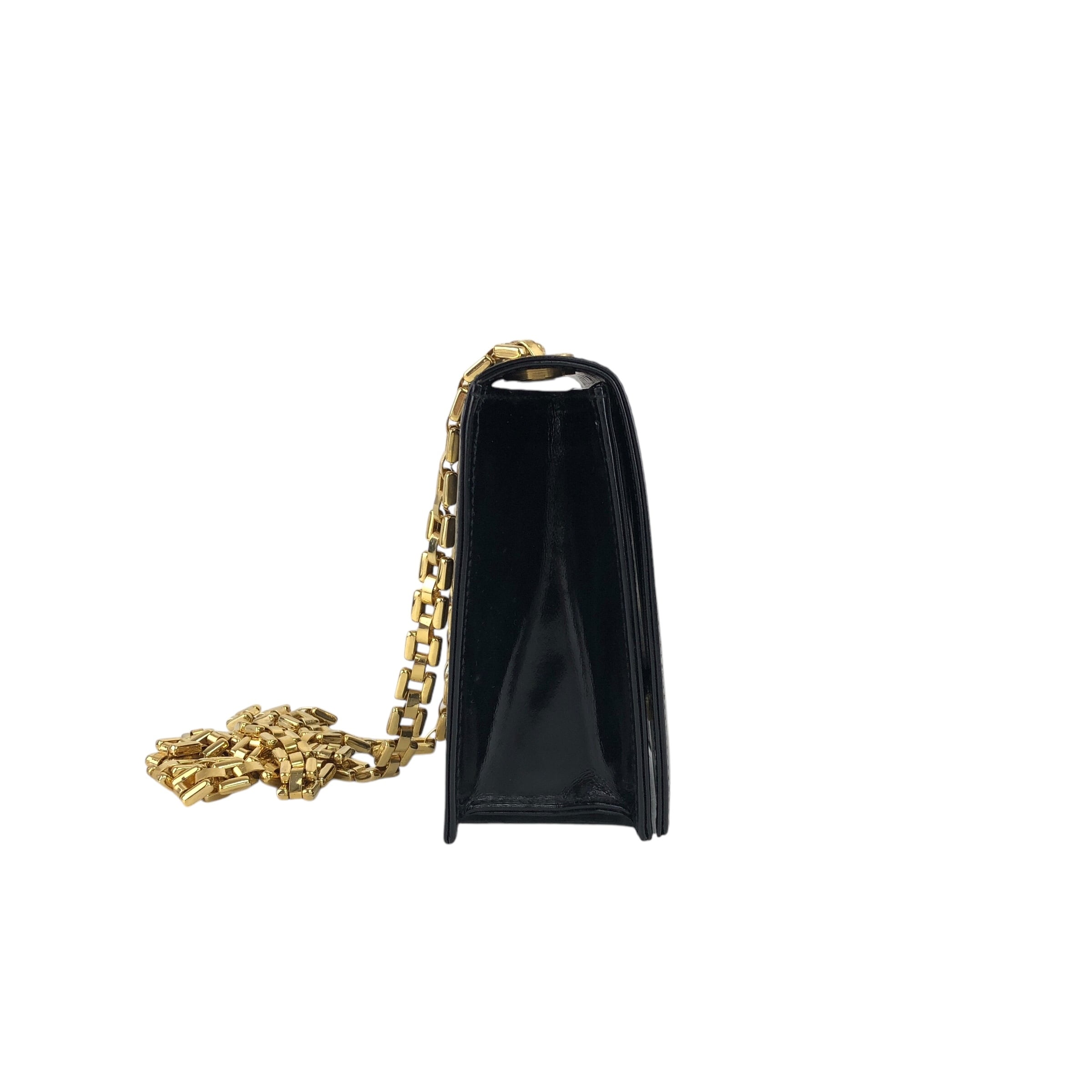 Givenchy ジバンシー ブランドロゴ レザー フラップ ショルダーバッグ GIVENCHY ジバンシィ ショルダーバッグ ブラック ロゴ レザー 2way