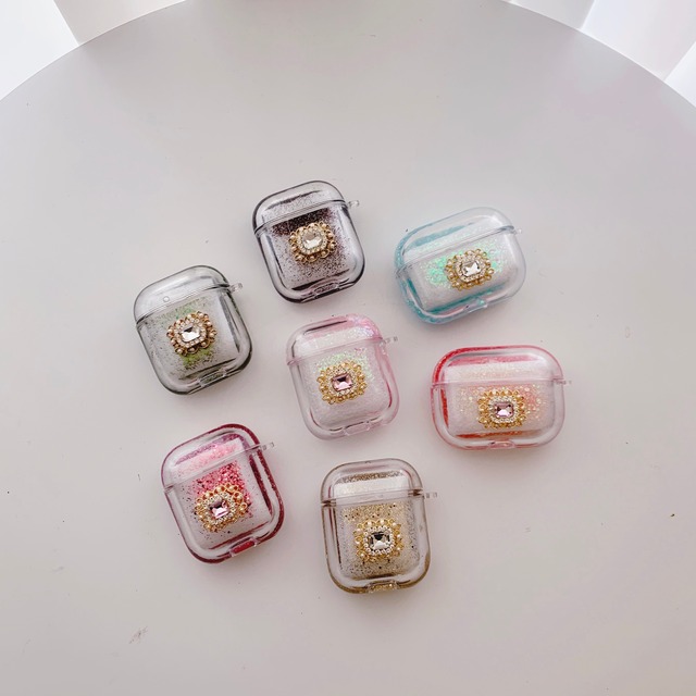 ストーングリッターairpods Airpodsproケース Marumaru ストーングリッターairpods Airpodsproケース Marumaru