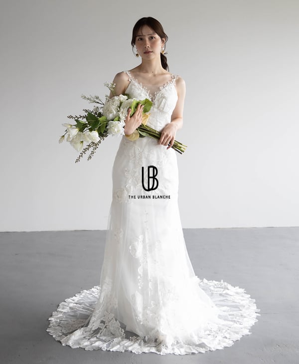 THE URBAN BLANCHE ORIGINAL イエロー NEW】【THE URBAN BLANCHE ORIGINAL 】 2WAY カラードレス マーメード