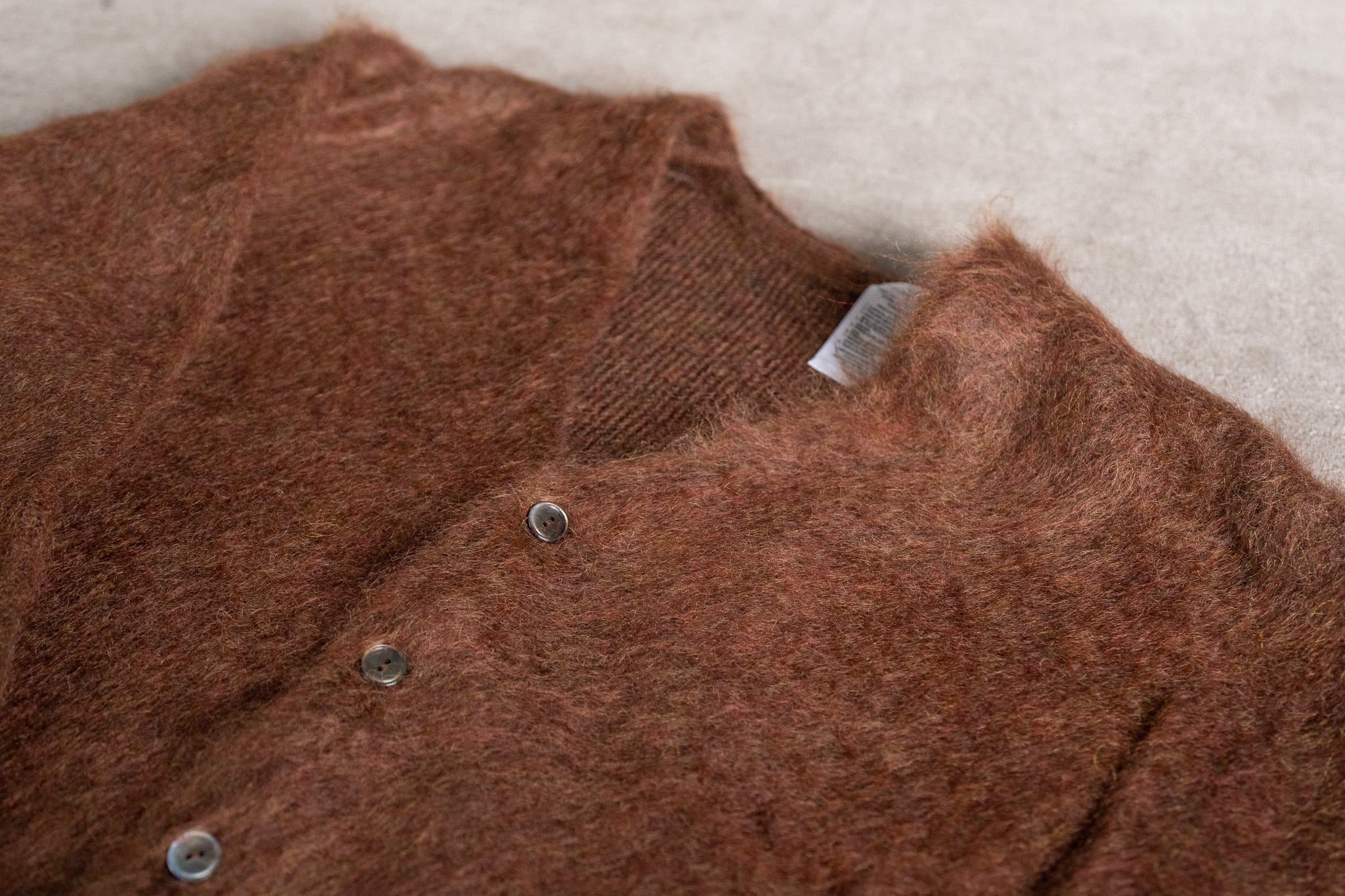 Authentic Reproduction Products®】Premium Classic Mohair Cardigan