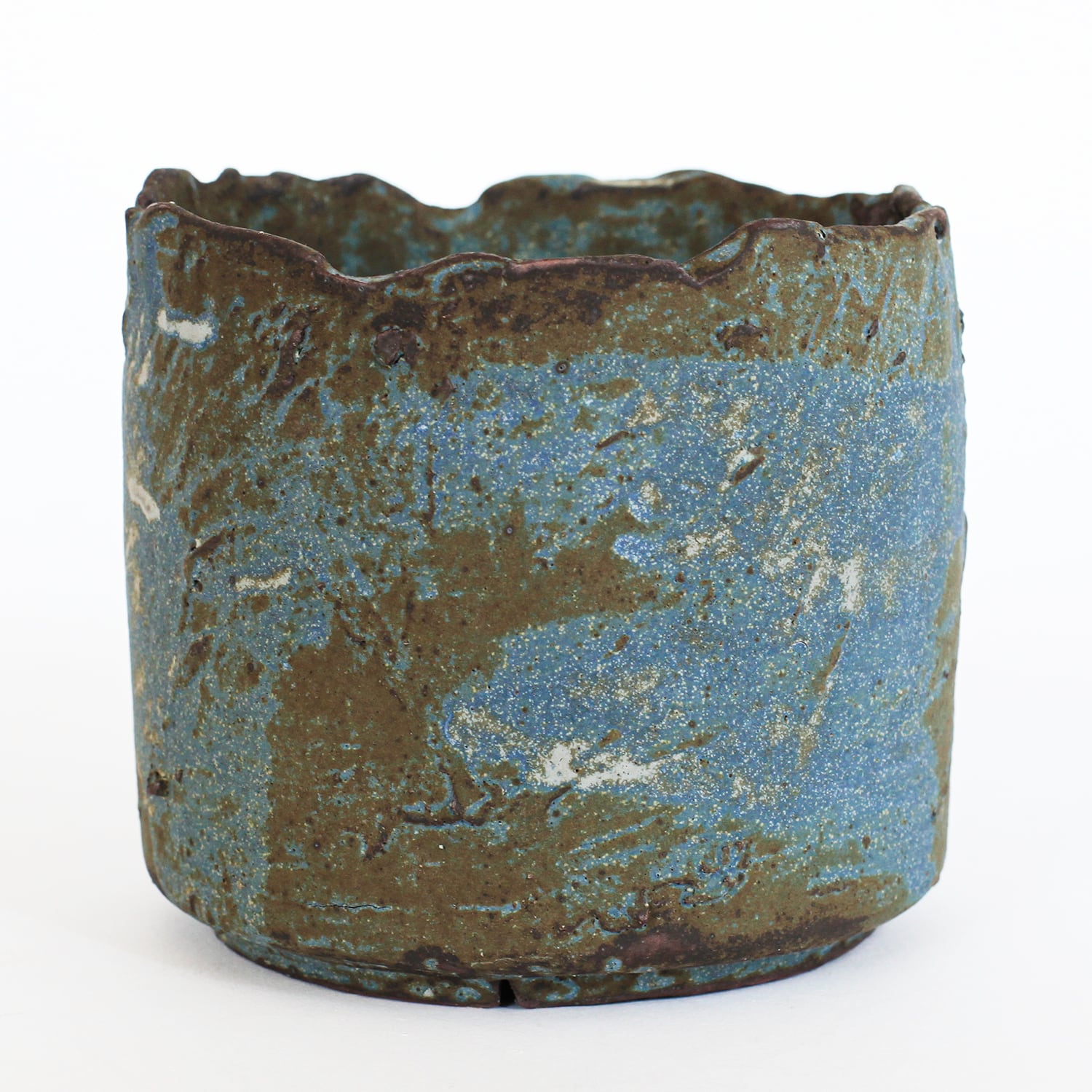 Cylinder Plants Pot “青錆” ※Laege (茨木伸恵) F