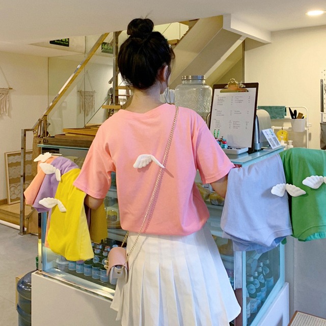 トップス スプリングTシャツ 大人ガーリー スウィート キュート カジュアル 春物 萌量不足98695845081