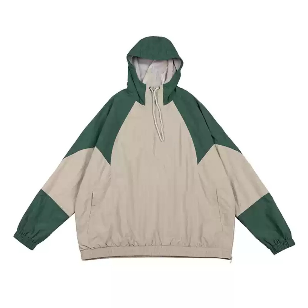 カラーブロックナイロンパーカージャケット  K5344 - 4