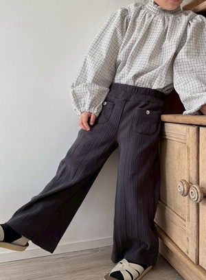 2252 cotton back tag pants / ONU