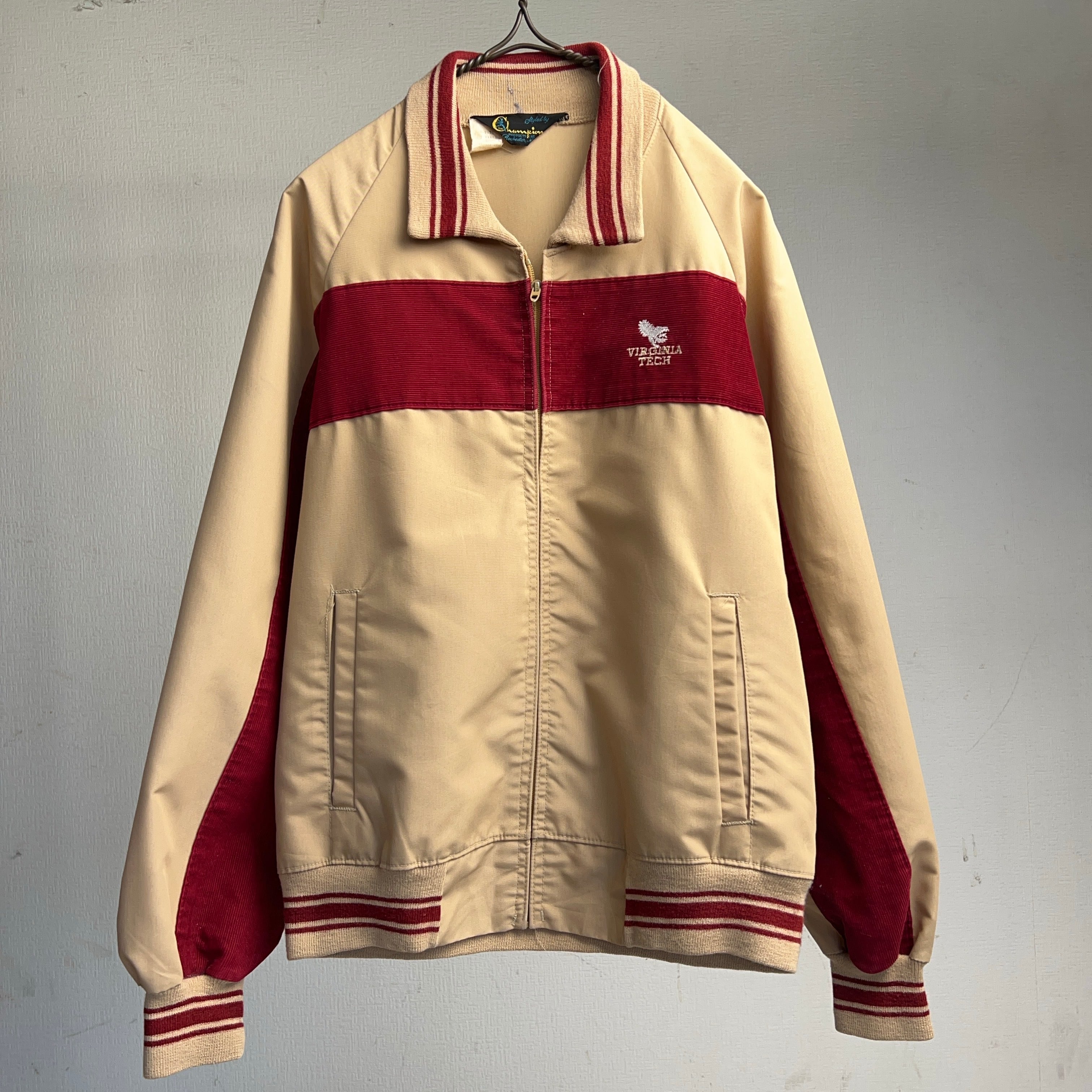 1970's Champion Runners Tag POLY×COTTON×CORDUROY SPORT JACKET 70