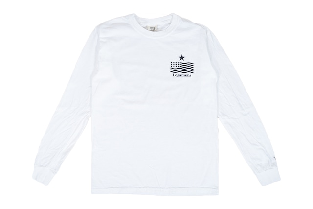 【"USA" vintage long sleeve】/ white