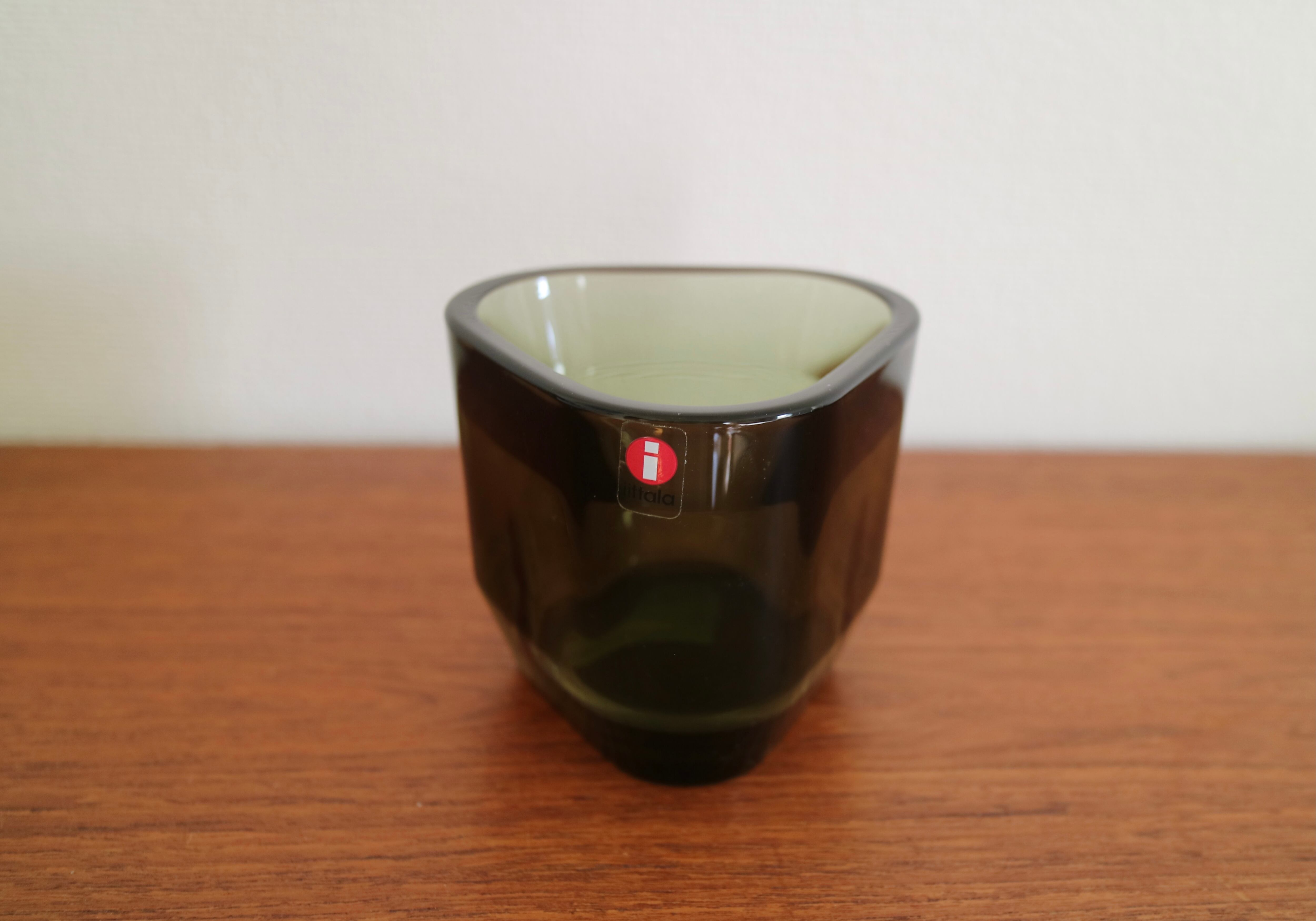 iittala イッタラ / Tris トリス / キャンドルホルダー モスグリーン