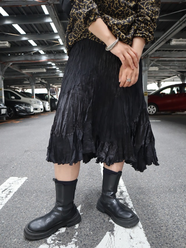 pleats design skirt【5664】