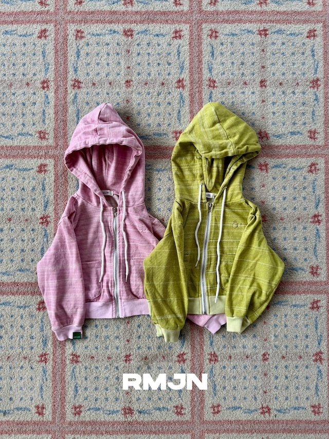 【取寄】ramijini|brush hoodie zip-up|ブラシフーディージップアップ|S-JM|kids&jr|26 autumn
