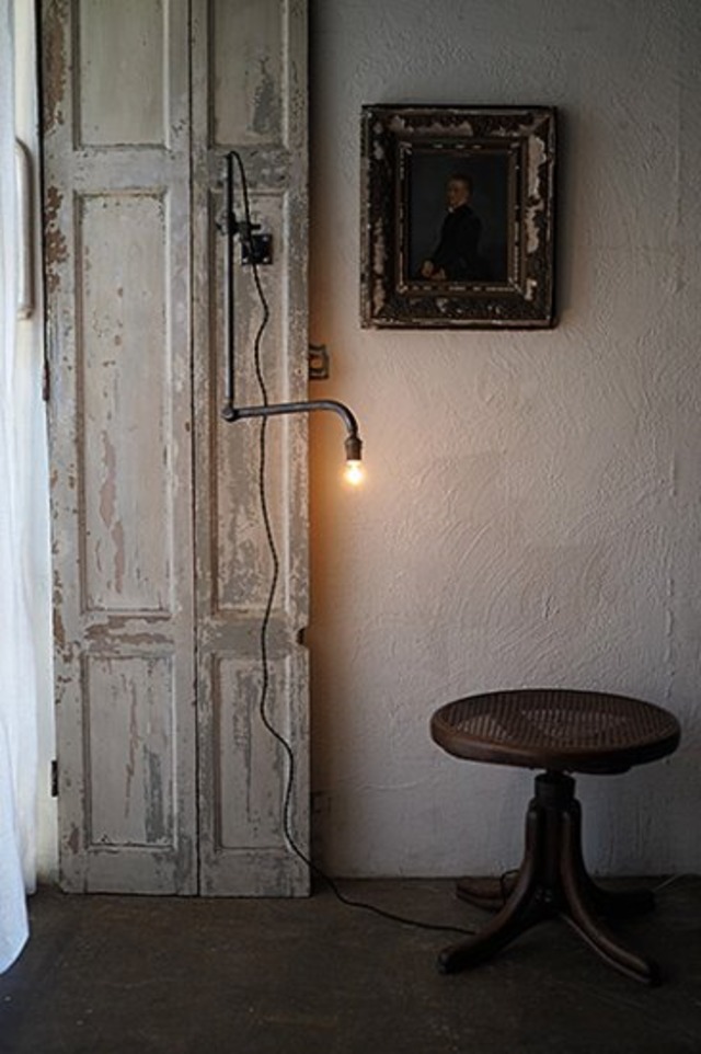 パイプブラケットランプ-vintage pipe bracket lamp