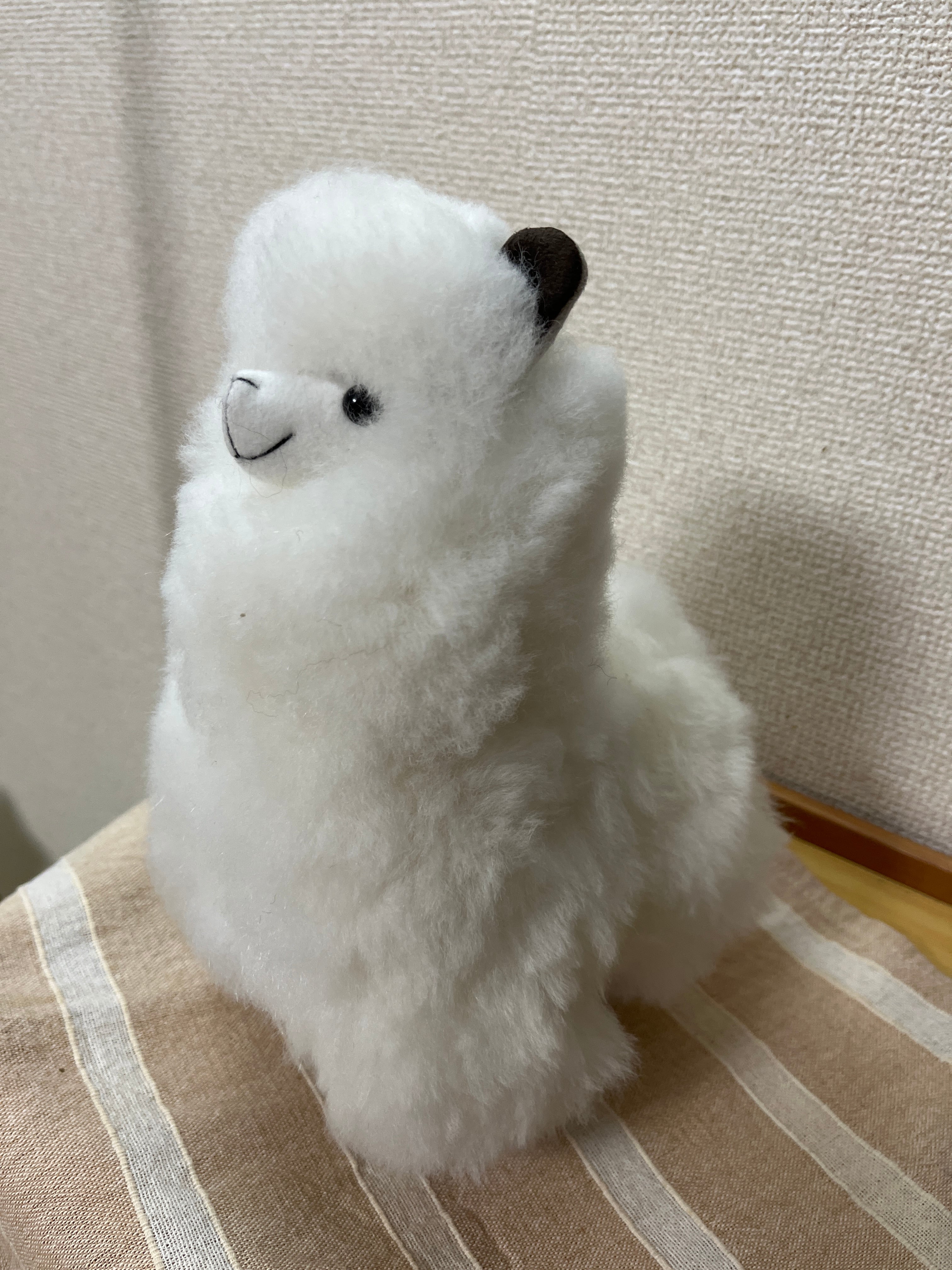 アルパカ純毛人形 25cm 白 Ai | ALPACA WORLD