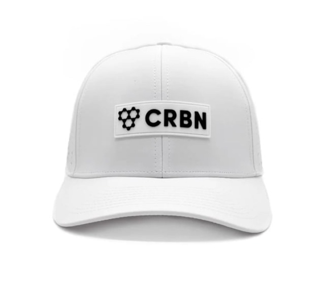 CRBN Quick-Dry Trucker Hat White ピックルボール