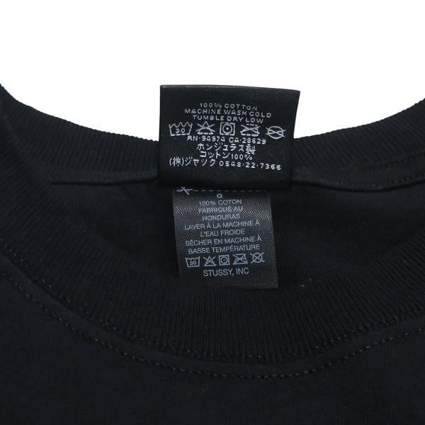STUSSY ステューシー LAURA TEE ローラ Tシャツ ブラック ショート