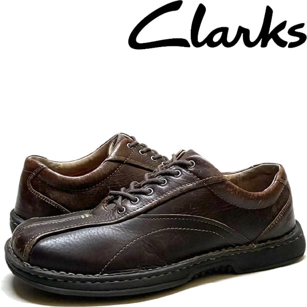 1点物◇クラークスCLARKS革靴レザーシューズ茶スニーカー古着メンズ27