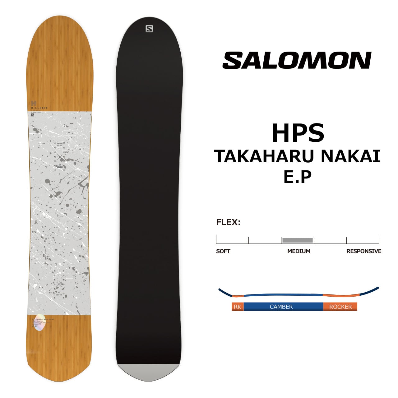23-24モデル SALOMON .『 HPS - TAKAHARU NAKAI E.P 』. PRO SERIES 