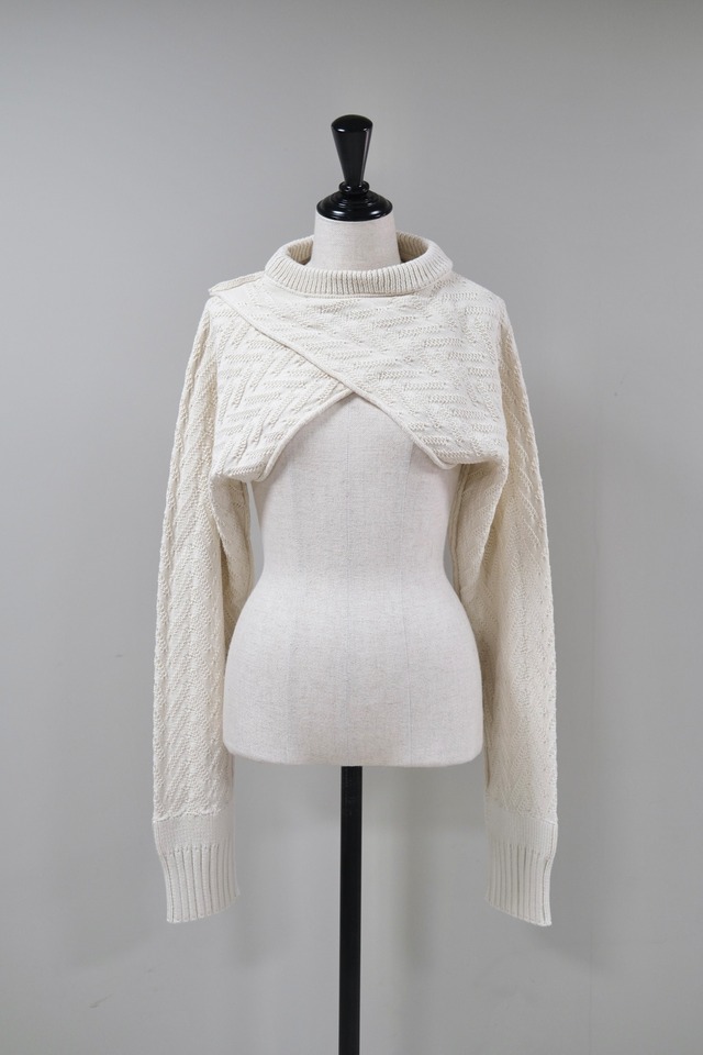 【SONIA CARRASCO】KNIT SLEEVES