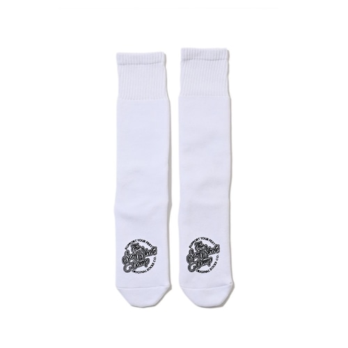 SURFSKATECAMP #High Socks White