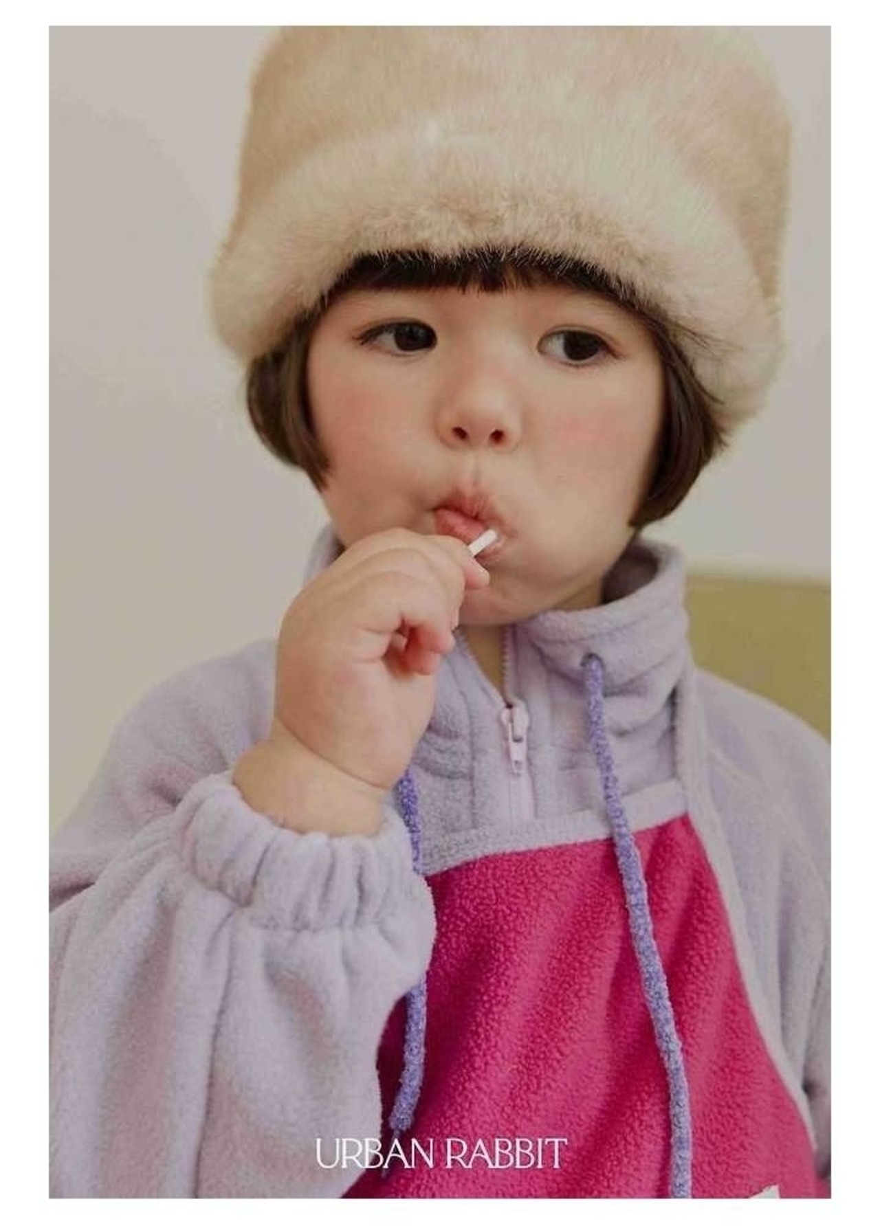 アーバンラビット / URBAN RABBIT / アノラックホルタータンクセット / 韓国子供服 / キッズ / 26winter〖取寄〗*XS~XL*