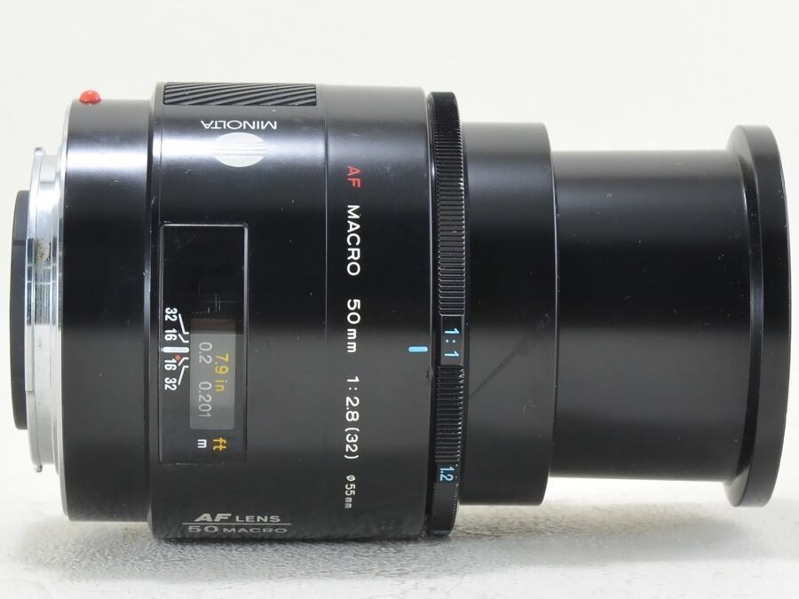 MINOLTA LENS set♪AF MACRO 50mm F2.8