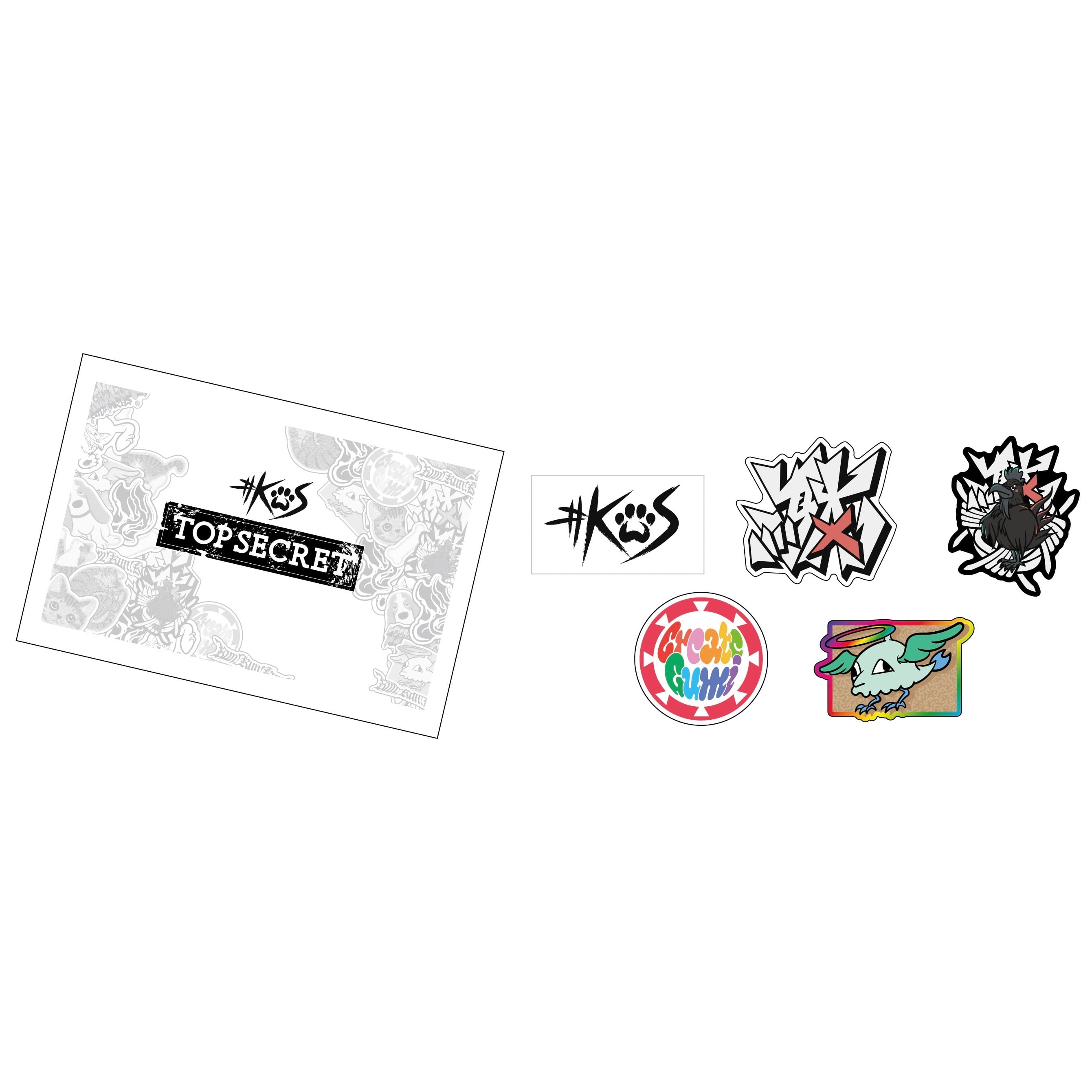 セレクトステッカーセット【C】 | KUS WEBSTORE
