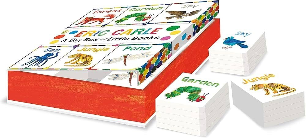 洋書「ERIC CARLE A Big Box of Little Books」 - 画像2