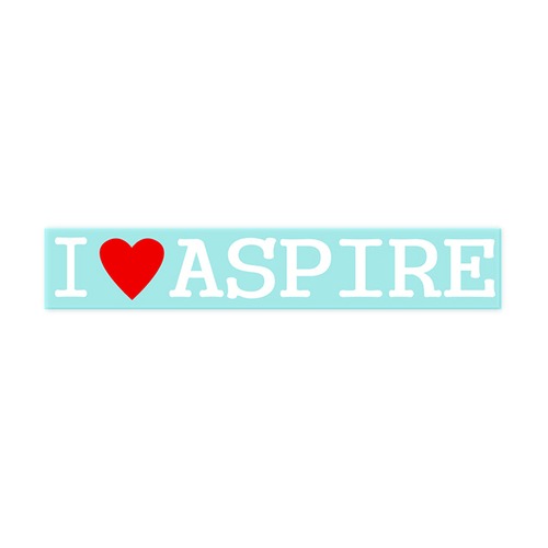 【Fproducts】アイラブステッカー/ASPIRE/アイラブ アスパイア