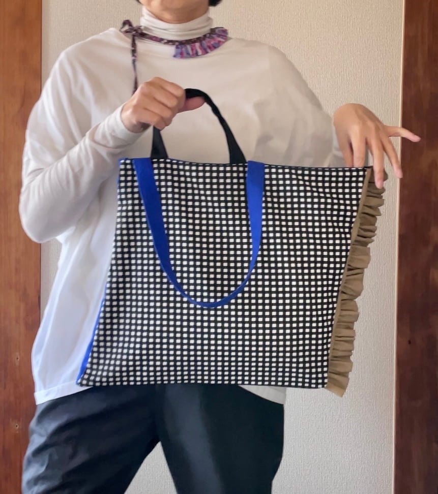 無地・バイカラー | モコビンゴ_mocoBiiiiNGO@くったりトートのセミ