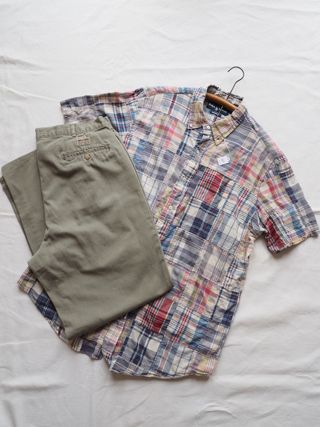 1990’s Ralph Lauren patchwork Short sleeve shirts