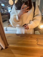 S925 チェーン×カフ ブレスレット