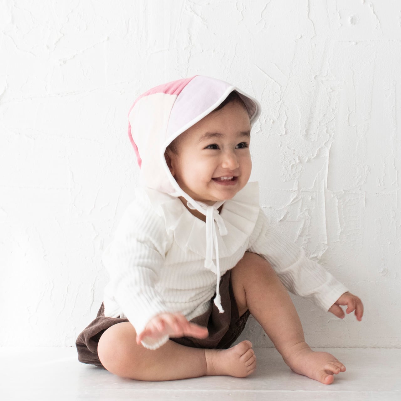 ベビーボンネット【マルチパープル 】46cm 全3色 | Ha10 Online Store