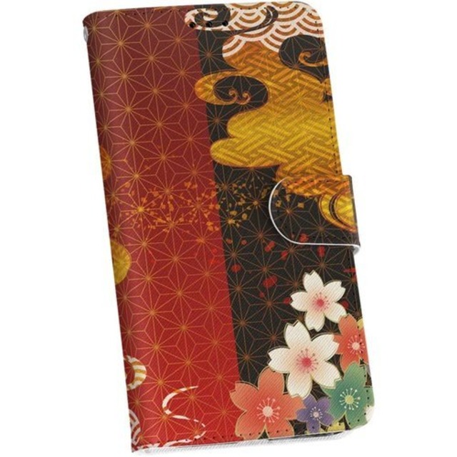 igcase iPhone X XS 専用ケース カバー 手帳 iPhoneX iPhoneXS 共通対応 スマコレ 手帳型 レザー 手帳タイプ 革 スマホケース スマホカバー 015814 和柄 模様 和風 146