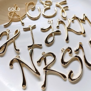 initial gold 【topping】