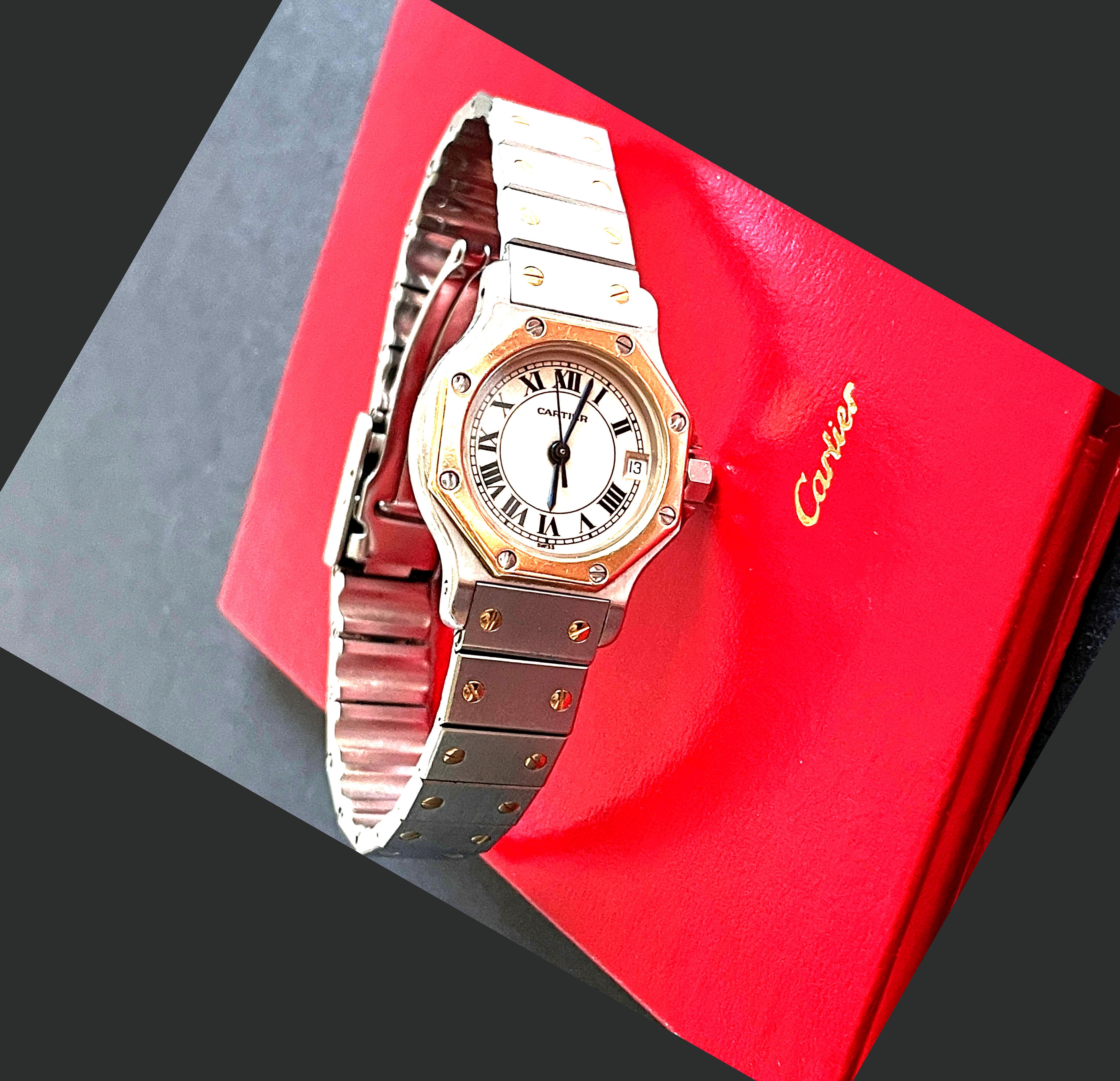 Cartier カルティエ Santos Octagon / サントス ラウンド オクタゴン