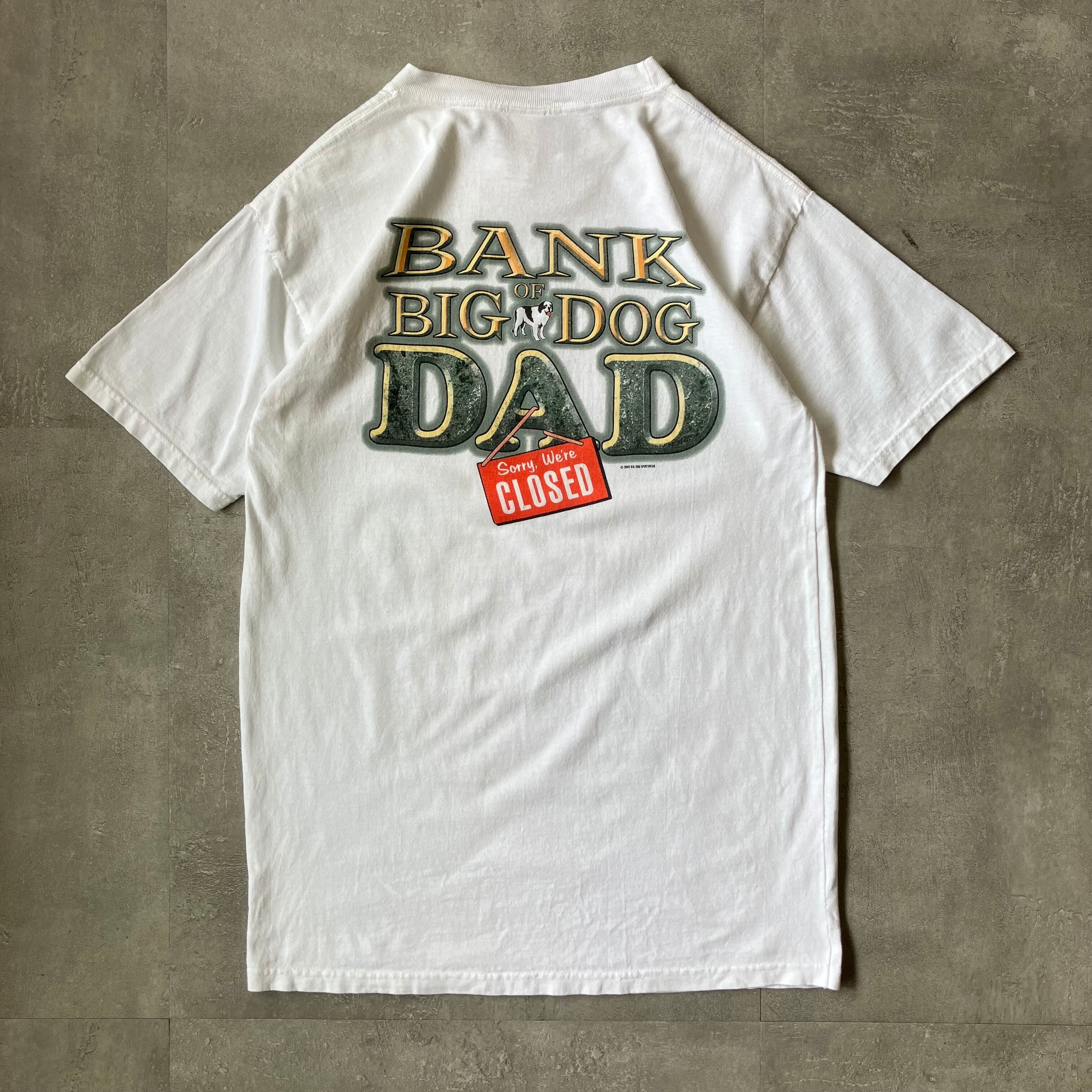 《XL size》BIGDOGS プリントTシャツ 両面プリント No.3332