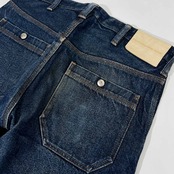 White Mountaineering ホワイトマウンテニアリング トリプルステッチ デニムパンツ S /インディゴ/メンズ/日本製