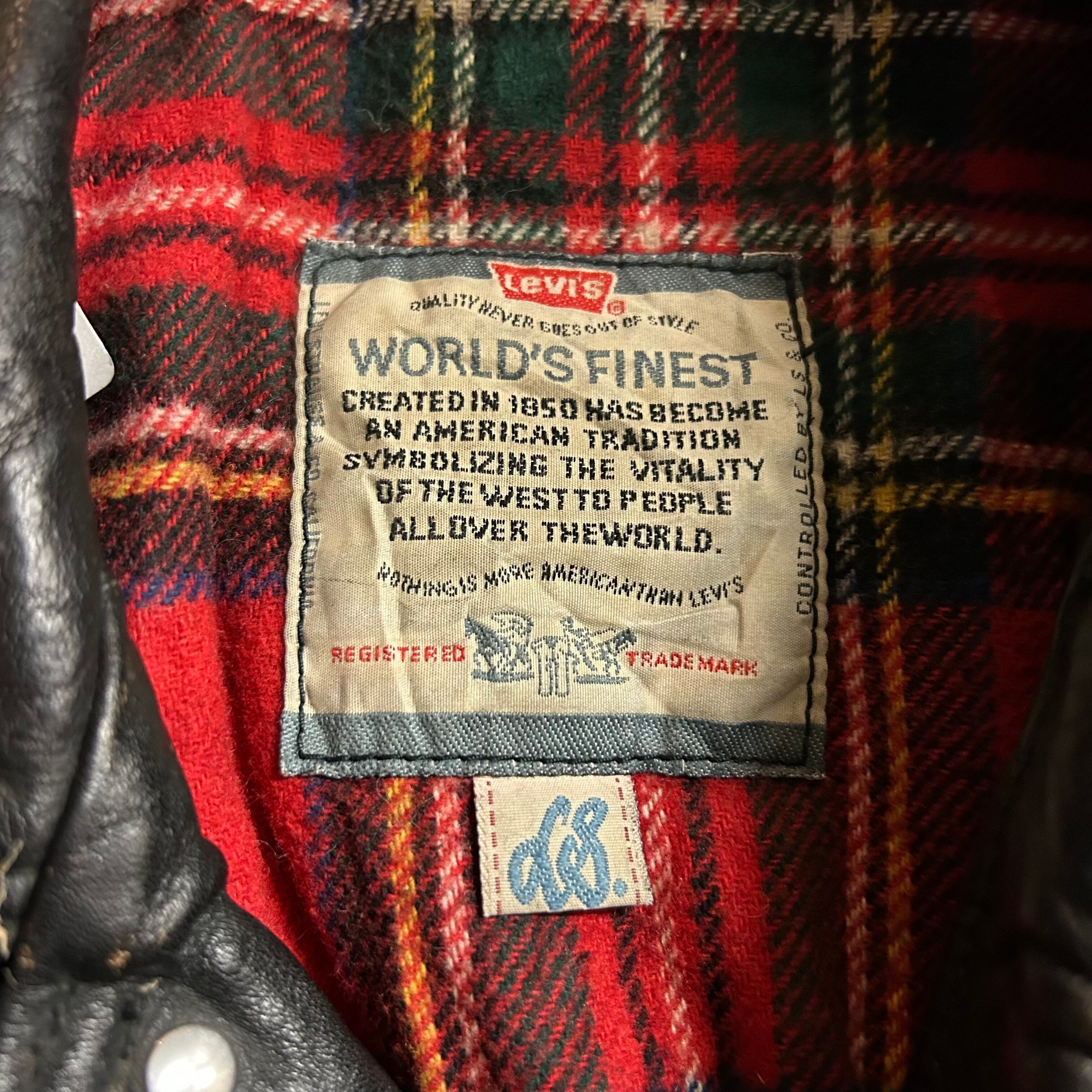 90s LEVI'S レザートラッカージャケット | 古着屋PENNY
