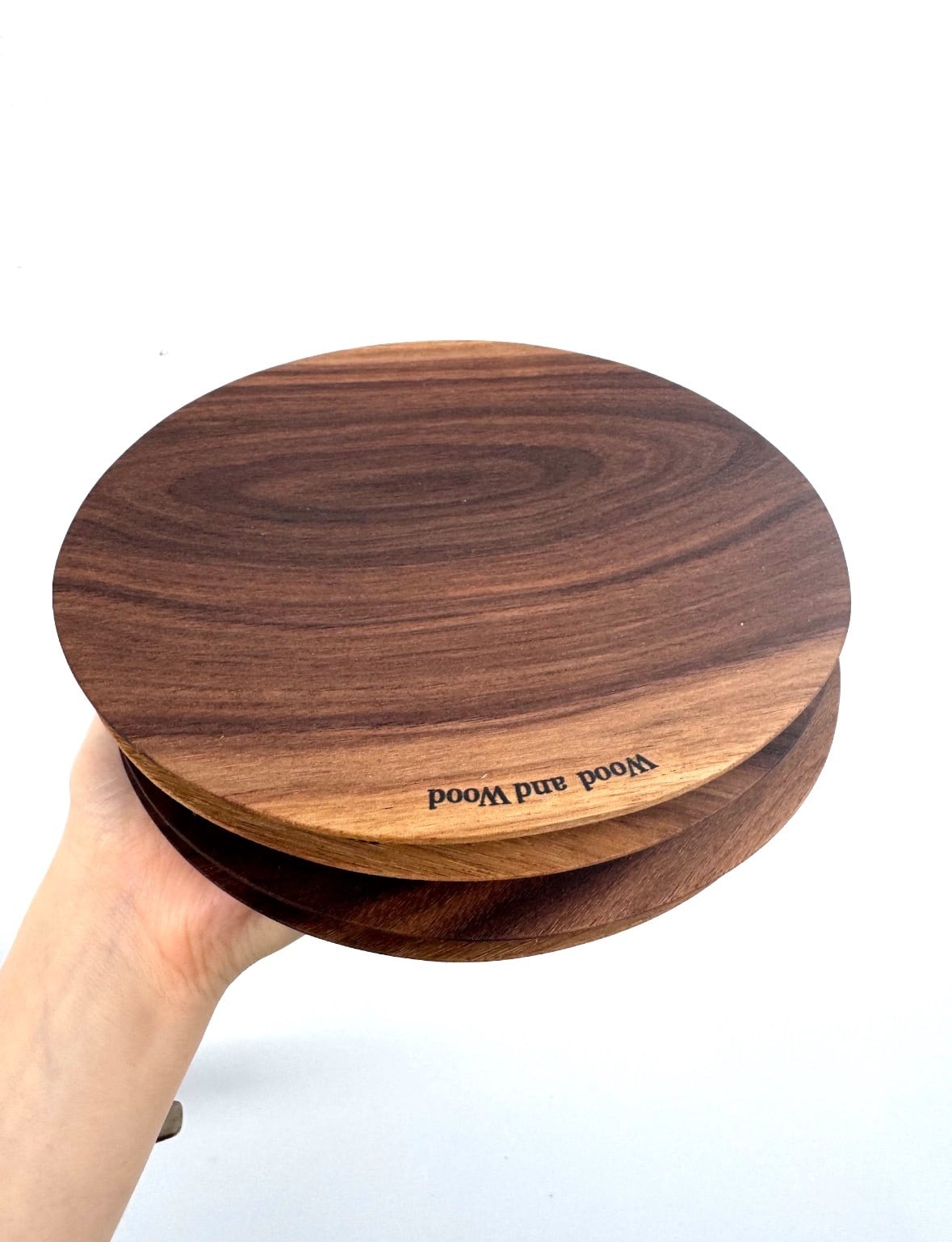 Wood and Wood 皿-Walnut- | OLIVE OUTDOOR EQUIPMENT
