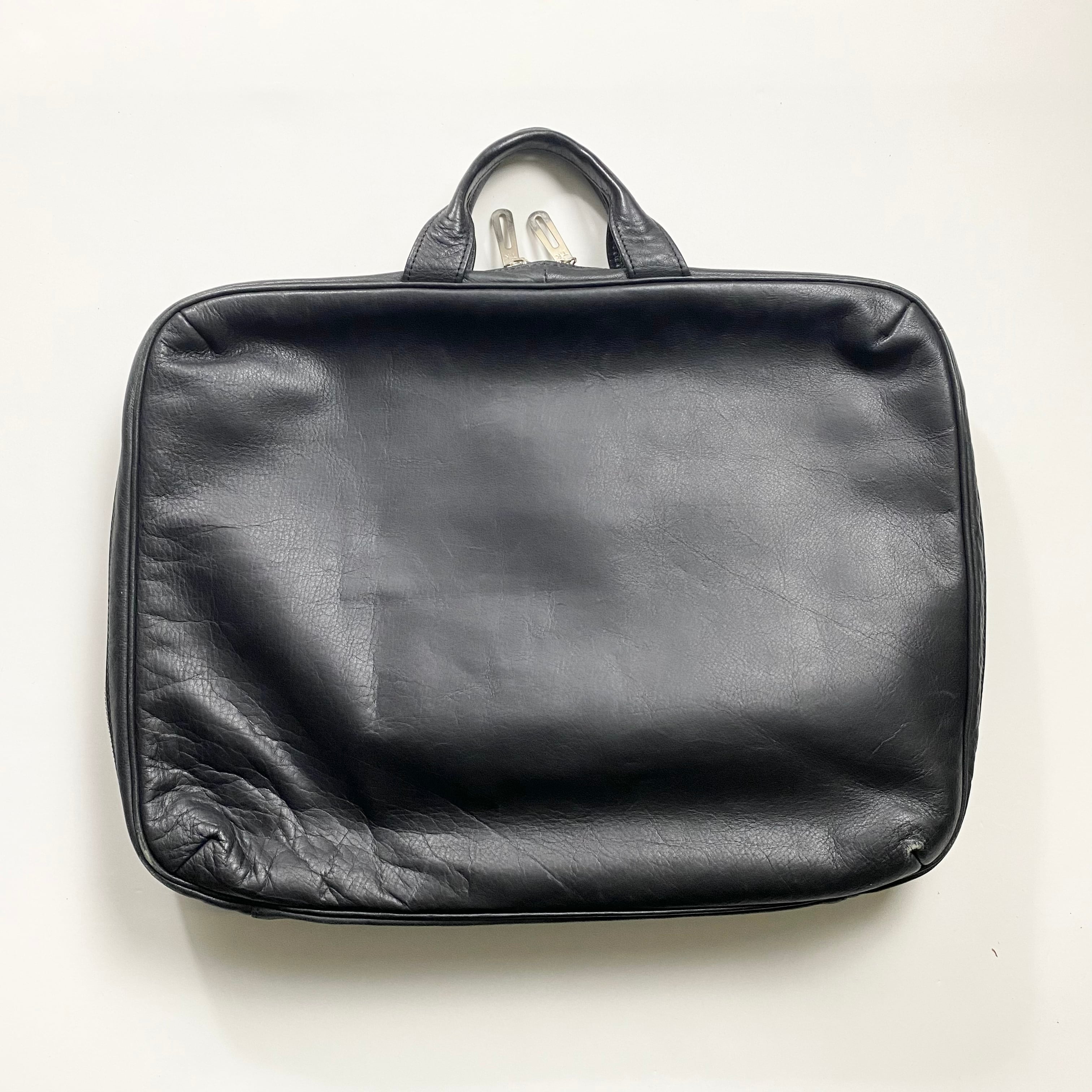 TOKIO KUMAGAI leather briefcase | NOIR ONLINE TOKIO KUMAGAI leather briefcase | NOIR ONLINE
