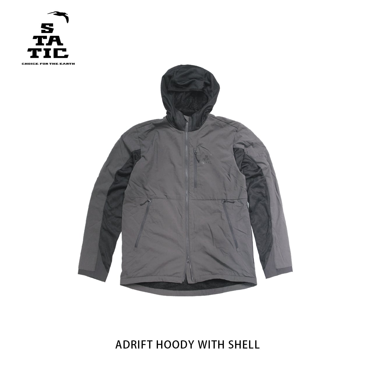 STATIC ADRIFT HOODY WITH SHELL | WORKROWN UNIFORM