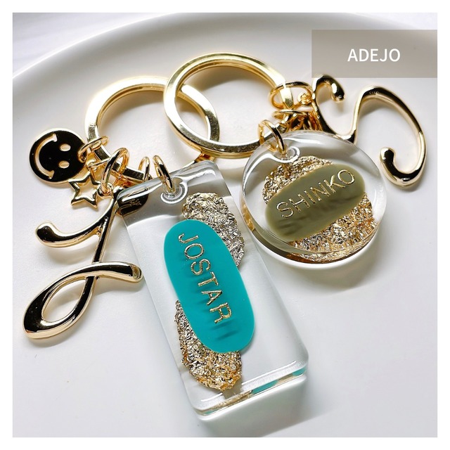 initial gold 【topping】