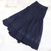 社交ダンス 衣装 スタンダード スカート レッスンウェア Legend Pro タカダンス ネイビー系 紺 練習着 レース シンプル 無地 フォーマル スカート丈 約86cm ウエスト 約34cm 伸縮性あり 上質 ダンス フォーマルウェア 練習用 スポーツウェア レディース 人気 トレーニング シンプルデザイン スタイリッシュ コーディネート 使いやすい おしゃれ レッスン用 体型カバー 柔らかい素材